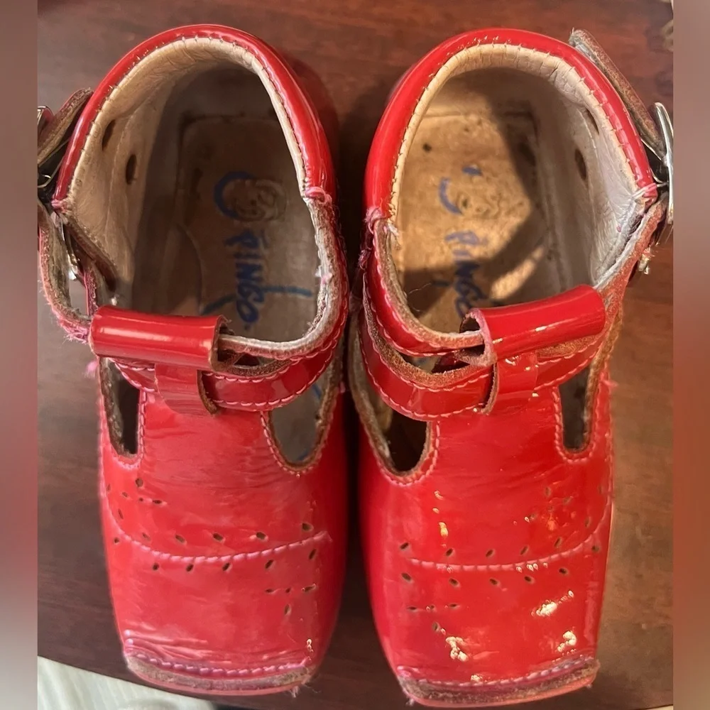 Patent Red Sandy Pingo Maryjane Toddler Shoes